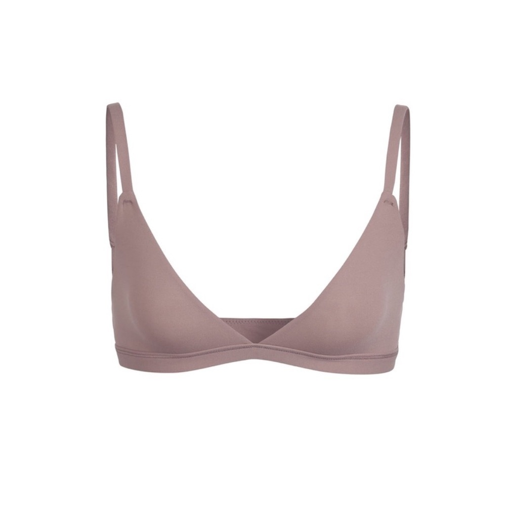SKIMS Fits Everybody Triangle Bralette - Umber